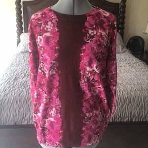 Boden button back cardigan. Light wool.